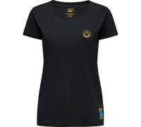 La Sportiva Climbing On The Moon Kurzarm-t-shirt S Black / Yellow