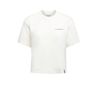 Redgarden Crop T-Shirt W - bequemes Bio-Baumwoll-Croptop für Klettern und Alltag - La Sportiva W04P19-Chalk/Azalea S