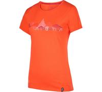 La Sportiva Peaks T-Shirt Women Cherry Tomato (L)