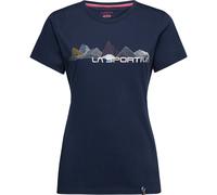 LA SPORTIVA Damen Klettershirt Peaks dunkelblau | S