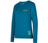LA SPORTIVA Damen Sweatshirt Climbing on the Moon Sweatshirt W (G14) XS Blau