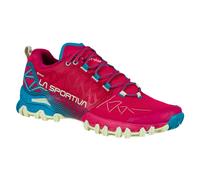La Sportiva Trail-Laufschuhe Bushido II GTX (wasserdicht) rot/blau Damen, Größe Euro (US) 37,5