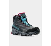 Stream Woman GTX, Mountain Hiking Mid Cut Shoes, Damen - La Sportiva K00B24-Black/Topaz 7.25 UK / 41