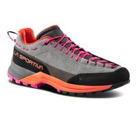 LA SPORTIVA Damen TX Guide Leather Schuhe, Grey-Cherry Tomato, 40