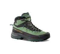 La Sportiva TX4 Evo Mid Damen GTX Zustiegschuhe Kletterschuhe aspen green-savana Schuhgröße EU 41,5 Farbgruppe grün grün Damen