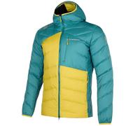 La Sportiva Daunen-Winterjacke Titan Down tealblau/gelb Herren, Größe M
