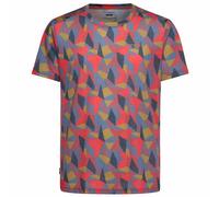 La Sportiva Dimension T-Shirt, XL, night sky/mountain red