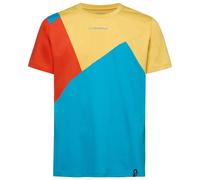 La Sportiva Dude T-Shirt M Tropic Blue/Bamboo XL