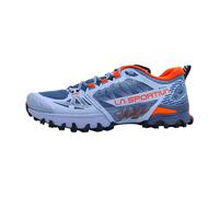 La Sportiva Trail-Laufschuhe Bushido III GTX (wasserdicht) blau/hellgrau/orange Damen, Größe Euro (US) 41,5