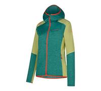 La Sportiva Existence Hoody W Lagoon/Green Banana Kapuzenpullover für Damen