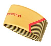Flow Headband - Leichtes Stirnband fürs Berglaufen - La Sportiva Y00K00-Yellow/Black S/M