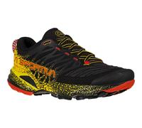 La Sportiva Akasha II Herren-Laufschuhe, Black Yellow, 45.5 EU