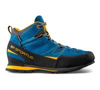 Boulder X Mid GTX, Approach Mid Cut Shoes, Unisex - La Sportiva B00Y00-Blue/Yellow 46.5