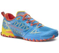 La Sportiva Trail-Laufschuhe Bushido III GTX (wasserdicht) tropicblau/gelb/orange Herren, Größe Euro (US) 43,5
