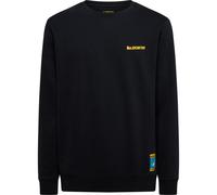 La Sportiva Climbing on The Moon Sweatshirt Men nero/giallo (K04Y08) M