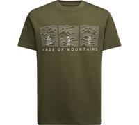 La Sportiva Herren Made of Mountain T-Shirt (Größe XL, oliv)