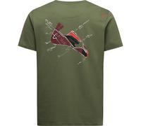 La Sportiva Herren Mantra T-Shirt (Größe S, oliv)