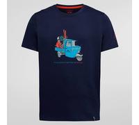La Sportiva Wander-/Freizeit Tshirt Ape (Baumwolle, leicht) deepblau Herren, Größe M