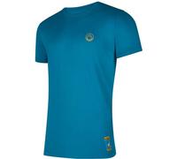 LA SPORTIVA Herren Shirt Climbing on the Moon T-Shirt M (F21) M Turchese/Giallo
