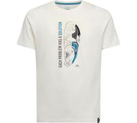 La Sportiva Herren Solution T-Shirt (Größe S, weiss)