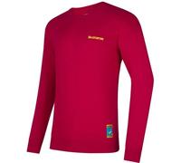 LA SPORTIVA Herren Sweatshirt Climbing on the Moon Sweatshirt M (F22) L Fucsia/Giallo