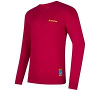 LA SPORTIVA Herren Sweatshirt Climbing on the Moon Sweatshirt M (F22) M Fucsia/Giallo