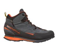 La Sportiva Boulder X Mid 17E900304 GORE-TEX Carbon/Flame Grau, Schwarz 42