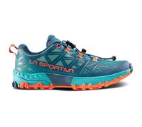 La Sportiva Bushido II Kinder Trailrunningschuhe blau/orange - 33