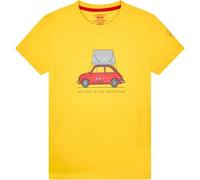 La Sportiva Kids Cinquecento T-Shirt für Kinder, 120, yellow