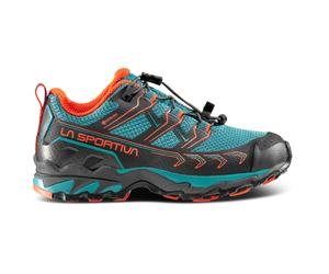 La Sportiva - Kid's Ultra Raptor II GTX - Multisportschuhe, Gr. 38, türkis (Lagoon/CherryTomato)