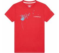 La Sportiva Kids Windy T-Shirt für Kinder, 120, hibiscus