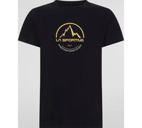 La Sportiva - Logo Tee - T-Shirt, Gr. S, grau/schwarz (Black)
