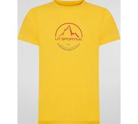 Logo Tee, Climbing T-Shirt - La Sportiva 100100 Yellow S