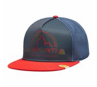 LS Trucker, Climbing Headwear, Unisex - La Sportiva R24B46-Mountain Red/Night Sky S