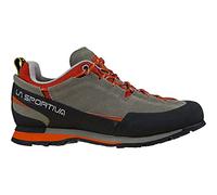LA SPORTIVA M Boulder X Grau - Robuster Herren Approach-Schuh, Größe EU 41.5 - Farbe Clay - Saffron