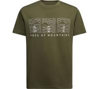 La Sportiva Made Of Mountain Kurzarm-t-shirt S Cypress / Chalk