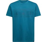 Made of Mountain T-Shirt M - Herren T-Shirt für Bergabventures - La Sportiva B07B46-Lake/Night Sky XL