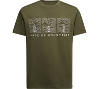 La Sportiva Herren Made of Mountain T-Shirt (Größe XL, oliv)