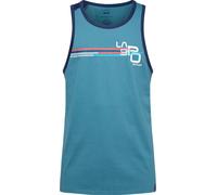 La Sportiva Men's Stripe Cube Tank Hurricane/deep Sea L