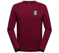 La Sportiva - Moon Climb Longsleeve - Longsleeve, Gr. L, rot (Redwood)