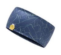 Mountain Headband, Stirnband, Unisex - La Sportiva B46E37-Night Sky/Aspen Green L