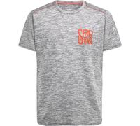 La Sportiva Pocket Logo T-shirt Men carbon/cherry tomato (G00R22) S