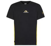 LA SPORTIVA Promo Tee M Black/Yellow