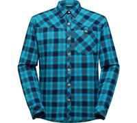 La Sportiva Rambler Flannel Shirt Men deep sea/tropic blue (B43B14) S