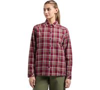 La Sportiva Rambler Lined Flannel Shirt Women redwood/chalk (R25W04) XL