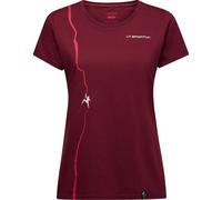 La Sportiva - Route T-Shirt Damen redwood