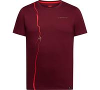 La Sportiva - Route T-Shirt Herren redwood
