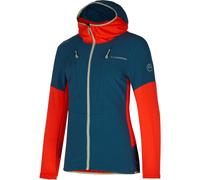 La Sportiva Session Tech Hoody Women storm blue/cherry tomato (639322) XS