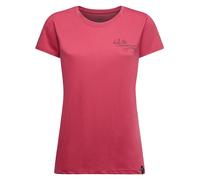 La Sportiva - Women's Climb Flower T-Shirt - T-Shirt, Gr. L, rosa/rot (Rosebay)