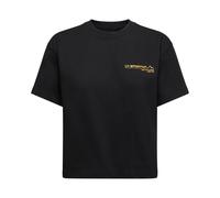 La Sportiva Since 1928 Crop T-shirt Women black/yellow (K00Y00) XS